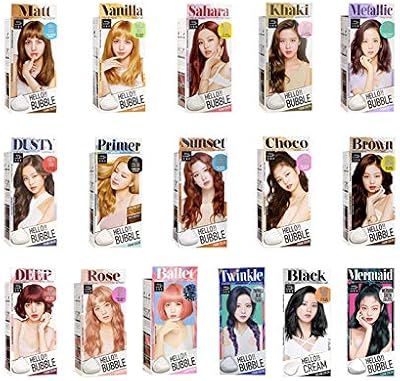 Hello Bubble Color Easy Hair Korean Kit for Vanilla Hair.. DIAYTAR NIGERIA: Your affordable gateway to thousands of products delivered promptly nationwide.