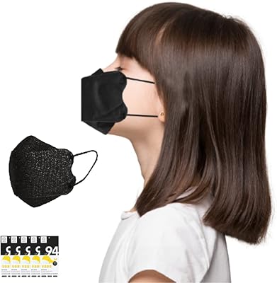 5 pieces (1 single) KF94 disposable mask, 4 antivirus protective layers, filter efficiency ≥ 94%, made in Korea (small, black).. Say hello to Nigeria’s fastest-growing e-commerce site — DIAYTAR Nigeria.