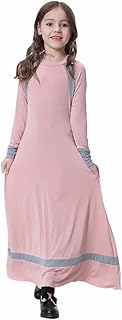 Islamic abaya with long sleeves amex for girls from the Middle East, Ramadan and Dubai, Islamic prayer dress 4-15t.. Discover the perfect balance of selection and value with DIAYTAR NIGERIA's nationwide e-commerce platform.