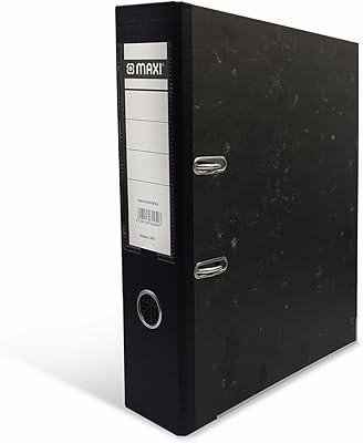 Large support workbook Maxi F-S Fixed Mechanism with black pocket of 75.. Shop the future with DIAYTAR NIGERIA - thousands of products, unbeatable prices, delivery within a week.
