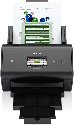 Brother -style high -speed, ADS 3600W high -speed desktop documents, wireless and network connectivity, Recto -Verso scan, black.. DIAYTAR NIGERIA: Your partner in affordable online retail with reliable shipping across Nigeria.