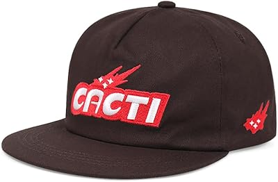 Cacti snapback hat women men's baseball cap jack cotton embroidery (coffee).. With DIAYTAR Nigeria, your wishlist becomes reality, fast.