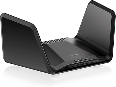 Wi-Fi router Nighthawk Netgear 6th (RAXE300) | Axis7800 Tri-Band Gigabit Wireless (up to 7.8 Gbit/s) | New 6 GHz band | 8 -flow coverage up to 2,500 square feet, 40 aircraft.. Experience the power of choice with DIAYTAR NIGERIA's vast catalog and affordable 5-8 day delivery.