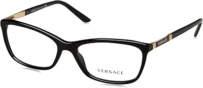 Versace VE3186 GB1-54-Black VE3186-GB1-54, Black, Black, 54-140.. DIAYTAR NIGERIA: Where shopping is a pleasure with affordable prices and reliable delivery service.