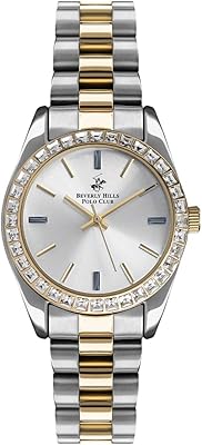 Analog watch for women Beverly Hills Polo Club with silver dial - BP3171C.230, or, bracelet.. DIAYTAR NIGERIA makes quality accessible with our affordable prices and dependable delivery service.