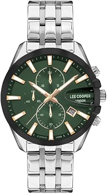 Multifunction watch with green dial for men - LC07524.670, gray bargain, bracelet.. Thousands of choices. Zero hassle. All thanks to DIAYTAR Nigeria.