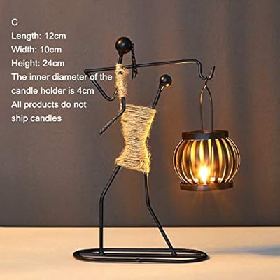 Tables for tables, handmade candlestick, interior decoration, miniature figurines, birthday gift for home, dining table and bar, chrome, A.B.C.D.E.F.G.H.. Discover the perfect balance of price and convenience with DIAYTAR NIGERIA's nationwide e-commerce platform.