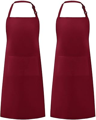 Black chef's apron with 2 adjustable Arab plastic adjustable Arabest Women's Women's Women's Pockets PERFECT for cooking, kitchen, pastry, gardening, restaurant, barbecue, coffee, professional apron.. Navigate through thousands of products at pocket-friendly prices with DIAYTAR NIGERIA's easy-to-use platform.