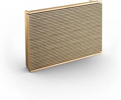Bang & Olufsen-golden aluminum-golden/light oak.. DIAYTAR NIGERIA: Your trusted partner for affordable online shopping with reliable delivery timeframes.