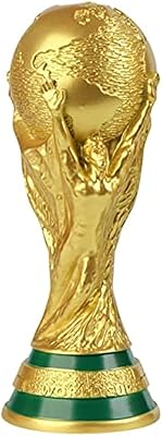 Replica of the 2022 World Cup trophy, real size 14.1 \ ", 10.6 \", 8.3 \ "in resin, ideal for football collectors, awards for sporting events, fans and office computers... Explore the biggest product variety online — only at DIAYTAR Nigeria.