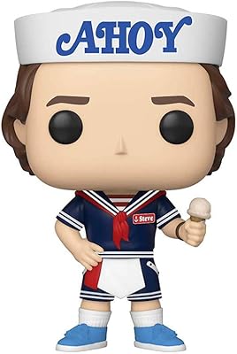 Funko Pop! Vinyl: Stranger Things: Steve with hat and ice cream, one size.. Discover endless possibilities with DIAYTAR NIGERIA's extensive product range and affordable shipping.