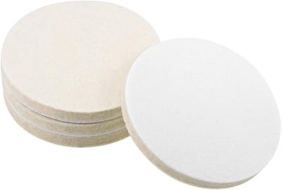 4 -inch wool felt polishing buffer, polishing buffer for polishing wheels, hook and rear loop for 4 -piece random orbital sander.. DIAYTAR NIGERIA delivers happiness in 5-8 days with our affordable and diverse product range.