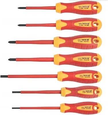 Yato 7-piece isolated screwdriver game/sets YT-2828.. Shop with purpose at DIAYTAR NIGERIA, where diverse selection meets budget-friendly nationwide delivery.
