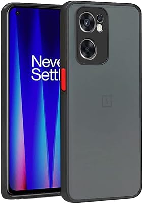 Transparent rigid rear shell antichocy zobitek in pc with silicone edges and heat resistant TPU and complete protection of the camera for northern OnePlus CE 2 5G (northern oneplus CE 2, black).. No hassle, just shopping — DIAYTAR Nigeria delivers in under 8 days.