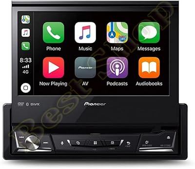 Pioneer AVH-Z7250BT Multimedia 1 DIN receiver integrated into the 7-inch touch screen, Apple Carplay, Android Auto, Weblink, Bluetooth Integrated and FHD video reading from a USB, black device.. DIAYTAR NIGERIA: Where affordability meets variety in Nigeria's most comprehensive online marketplace.