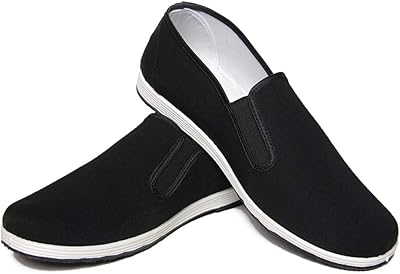 Unisex martial shoes, kung fu chinese kung shoes, old beijin chi chi shoes, black rubber sole.. No more overpriced stores — DIAYTAR Nigeria brings the best to your door.