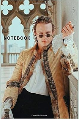 HEATH LEDGER BOOK/JOURNAL Ideal for a birthday or a Christmas gift: perfect for taking notes, drawing a sweet mat cover and 110 superior quality papers/pages, 6 \ "x 9 \" inches.. DIAYTAR NIGERIA brings the marketplace to your home with budget-friendly prices and nationwide delivery.