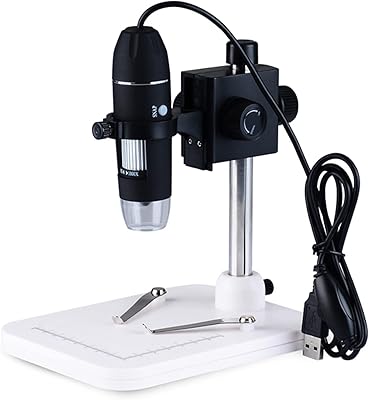 MONISS Portable USB Digital Microscope, 1000x 8 LED magnification camera with basic observation support compatible with Windows XP/Vista/Win 7 8 10/Android phones.. Your home for smart shopping — DIAYTAR Nigeria delivers fast and cheap.