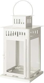 IKEA burpee lantern for cubic candles, white, interior and exterior, size 17 1⁄4 " - White 902.701.44.. Experience the joy of discovery with DIAYTAR NIGERIA's vast catalog and nationwide affordable delivery.