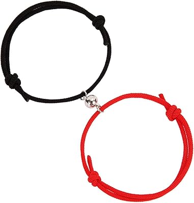 White Shop Eternal Love Jewelry Set of magnetic bracelets for couple, gifts for the best couples, girlfriends, handmade, adjustable, stainless steel and nylon rope jewelry.. Discover endless possibilities with DIAYTAR NIGERIA's vast e-commerce selection and budget-friendly delivery.