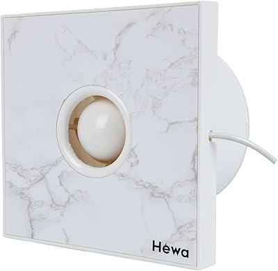 Hewa Aero 6 inch (150 mm) extraction fan (white marble).. DIAYTAR NIGERIA: Your trusted marketplace that combines variety, affordability and reliable shipping.
