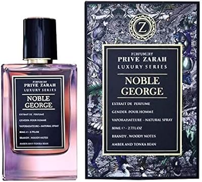 Private Zara noble George for unisex - Eau de Parfum, 80 ml.. DIAYTAR NIGERIA brings the market to your fingertips with affordable prices and swift delivery services.