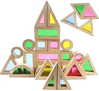 Set of Girlgel Wooden Blocs for Children, set of 24-room rainbow construction toys-geometric wooden blocks for boys and girls.. DIAYTAR NIGERIA combines affordability, variety, and convenience with nationwide delivery services.