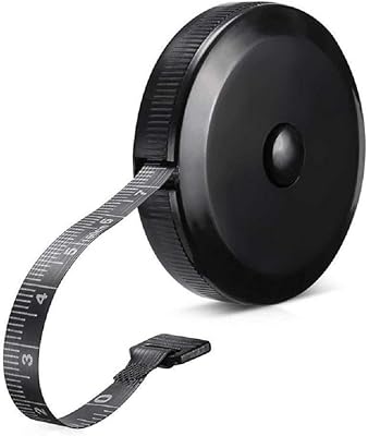 Soft retractable measurement ribbon for body measurement, sewing fabric, retractable ribbon for weight loss with double -sided body measurement tape, 1 package.. Shop without boundaries at DIAYTAR NIGERIA, offering affordable products with convenient delivery times.