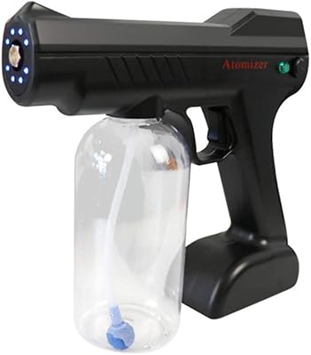 800 ml ULV electric fog machine, laptop disinfectant sprayer, no-light-blue noise-room gun for the house, school, office car, black.. Experience shopping without limits at DIAYTAR NIGERIA, where affordability meets convenience in just days.