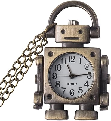 Balacoo Steampunk Quartz Robot Robot Pocket Watch Vintage Scale Pocket Watch Pendant Holiday Gift.. Big selection, small prices — shop now on DIAYTAR Nigeria.
