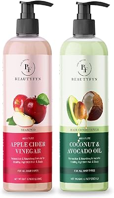 A set of apple cider vinegar shampoo and revitalizing the avocado the nut.. DIAYTAR Nigeria: Your one-stop online shop with unbeatable prices and nationwide delivery in under 8 days.