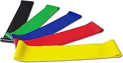 Yoga elastic bands 5 colors, high -resistance fitness strip, elastic bands for indoor exercises, gymnastics, bodybuilding, lifting exercise.. Experience the ease of modern shopping with DIAYTAR NIGERIA's comprehensive platform and quick delivery.