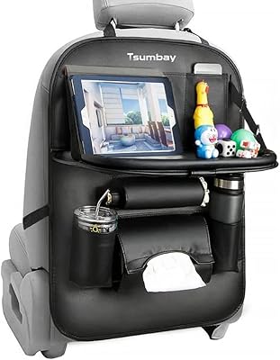 Zombay car seat backrest organizer with 9 pocket tablet support.. From office supplies to fashion — DIAYTAR Nigeria brings it fast.