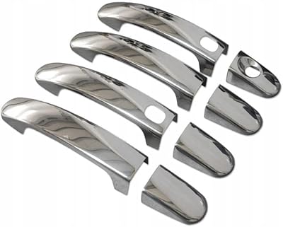 4 rooms car door handle cover for Mazda BT50 BT-50 2012-2017, protective accessories of anti-scratch exterior handle cover, D-chrome 1 hole 2 smarts.. Buy better with DIAYTAR Nigeria — the ultimate e-commerce platform in Nigeria.