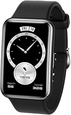 Elegant Elegant Watch of Watchfit, stainless steel case, 1.64 -inch AMOLED screen, 10 -day autonomy, monitoring of heart rate and oxygen saturation all day, integrated GPS, 5 ATM, Black.. DIAYTAR NIGERIA makes quality accessible with low prices and reliable 5-8 day nationwide delivery.