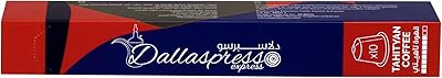 Express Capsules Vanille Compatibles Nespresso Tahiti, 10 Capsules.. DIAYTAR NIGERIA: Where affordability and variety meet with convenient delivery within 8 days.