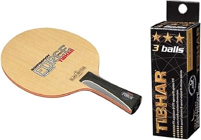 Wooden racket TT Force Pro Tebar Black Edition (Beige).. Shop with confidence at DIAYTAR NIGERIA, Nigeria's premier affordable e-commerce platform.