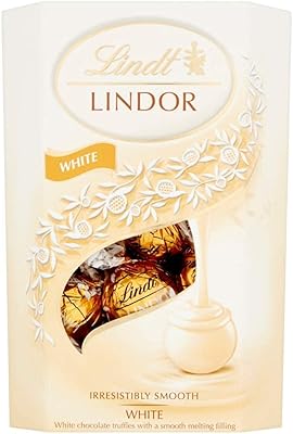White chocolate Lindor Lindt 200 grams (imported).. Unlock access to a wide range of products with DIAYTAR NIGERIA's affordable e-commerce platform.