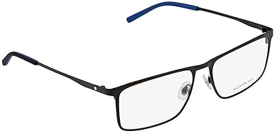 Black rectangular medical glasses for men MB0106O004 57,/black, 57/16/150.. DIAYTAR NIGERIA: Where online shopping becomes effortless with budget-friendly nationwide delivery.
