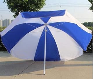 Royal apex portable parasol, inclined parasol, thermal insulation, anti -UV function, commonly used in the garden, the beach, the terrace, the fishing - blue and white.. Your complete shopping solution, DIAYTAR NIGERIA offers extensive choice with competitive prices and delivery.