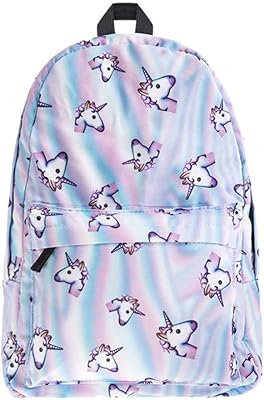 School with school backpack printed blue/purple/white, white, m.. DIAYTAR NIGERIA makes quality accessible with our diverse product range and dependable delivery service.