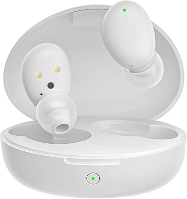 QCY T16 T16 wireless headphones, QUALCOMM QCC3040 Bluetooth 5.2, Deletion of CVC8.0 noise, deep bass, fast -type C, low latency earphones, white.. You shop, we deliver — quick and easy with DIAYTAR Nigeria.
