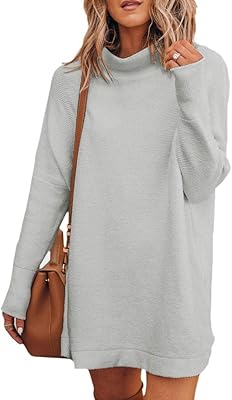 Ample knitted sweater with long sleeves and round neck for women.. DIAYTAR NIGERIA: Your gateway to affordable online retail with reliable delivery within the week.