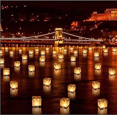 10 square chinese lanterns, Biodegradable floating water candle Chinese paper lanterns for wishes, prayers, blessings, wedding, festival, party, commemorative courtyard for decoration by the pool pool.. Nigeria's most diverse e-commerce platform delivers quality and affordability to your doorstep in 5-8 days.
