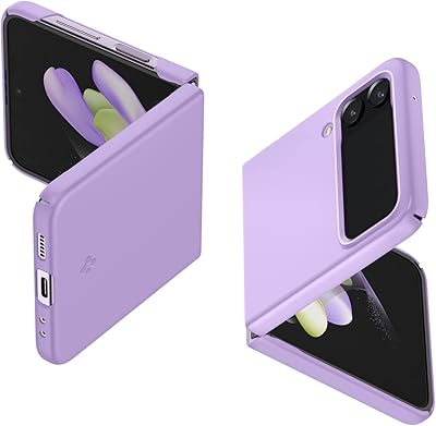 Spigen air skin case designed for Samsung Galaxy Z Flip 4 (2022) - Pink Purple.. Transform your shopping experience with DIAYTAR NIGERIA's vast product selection delivered at unbeatable prices.