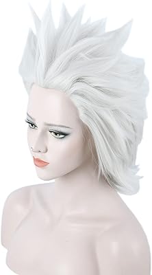 Short Halloween Cosplay wig in Linfairy layers without hairstyle (white).. Big selection, small prices — shop now on DIAYTAR Nigeria.