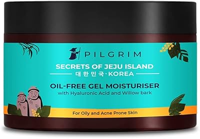 Korean hydrating gel without oil pilgrim for oily skin with hyaluronic acid and willow bark extracts | Face hydrating | Suitable for oily and acne trend | Men and women | Korean skin care | 50 g.. You deserve better shopping — choose DIAYTAR Nigeria today.