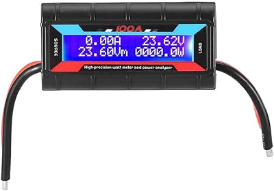 Power counter 60V/100A Digital LCD LCD backlight Watt Meter Power Analystor RC Volt Ampèrememeter Plastic Balancer LCD 60V TESTOR MODEL TESTOR.. DIAYTAR NIGERIA redefines convenience with our vast product selection and swift nationwide delivery.