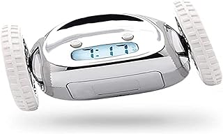 Awakening chloé on rollers (original) noisy for big sleepers (robot clock for adult or child room) funny, roll, escape, move, jump, (chrome), sk chloé 3.. DIAYTAR NIGERIA: Where shopping meets satisfaction with affordable prices and prompt delivery services.