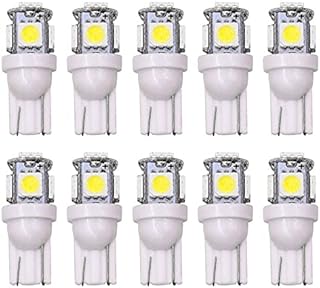 Soldot 10 pieces T10 W5W LED Lateral car dashboard lights, car parking lights in xenon (10, white package).. Nigeria's most loved e-commerce platform delivers affordable shopping solutions to your doorstep.